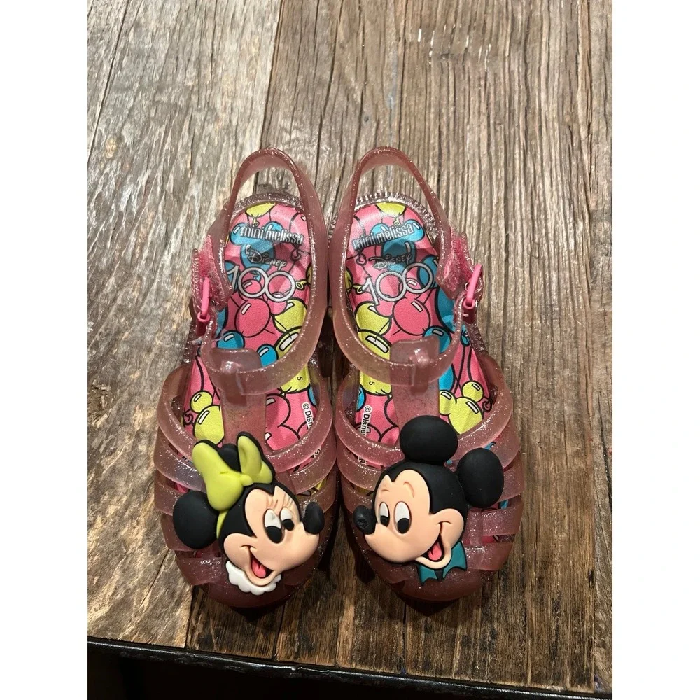 Mini Melissa Minnie & Mickey limited edition size 5‎